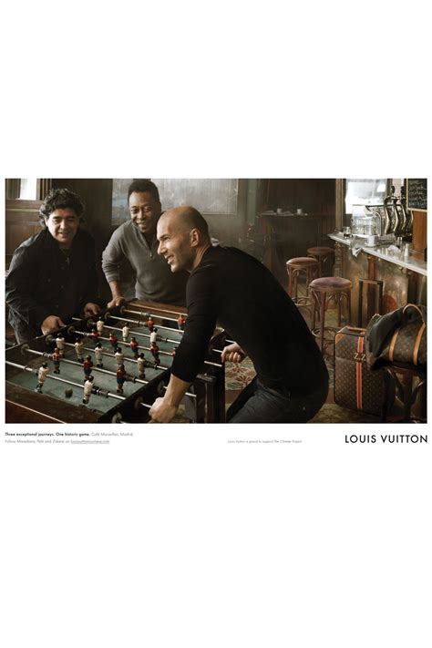 louis vuitton pele zidane|Louis Vuitton launches football legends ad push .